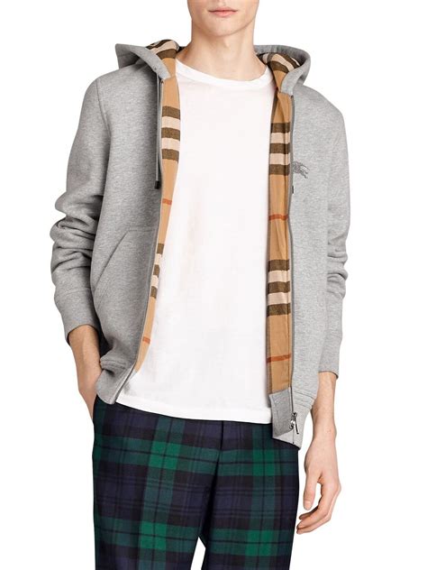 burberry london mens sweater zip|Men's Burberry Sweatshirts & Hoodies .